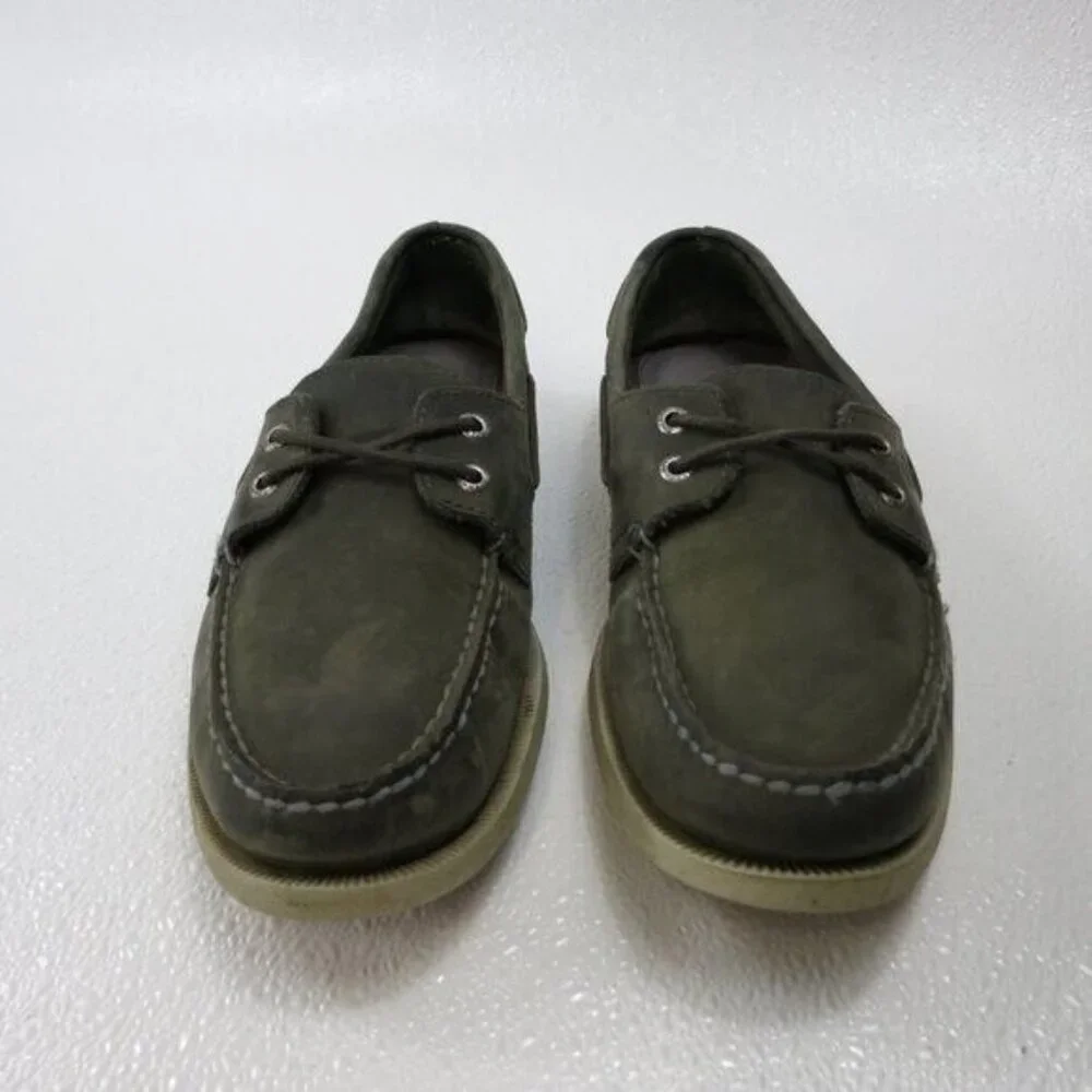 Sperry Top-Sider Nubuck Leather Deck Boat Shoes Mens Casual Footwear Sz 9.5 M